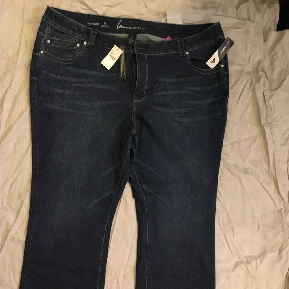 Jeans Genius Fit NWT.  Lane Bryant Size 26P